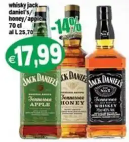 Il Castoro Supermercati Jack Daniel's Tennessee Apple offerta