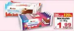 CTS Supermercati Kinder fetta di cioccolato offerta