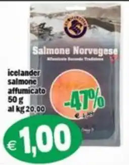 Il Castoro Supermercati icelander salmone affumicato offerta