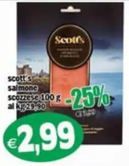 Il Castoro Supermercati Scott's salmone scozzese offerta