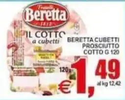 Pewex Beretta cubetti prosciutto cotto offerta