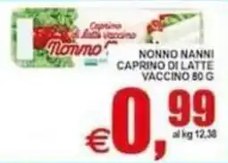 Pewex Nonno Nanni Caprino di latte vaccino offerta