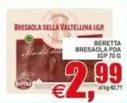 Pewex Bresaola della Valtellina I.G.P. Beretta offerta