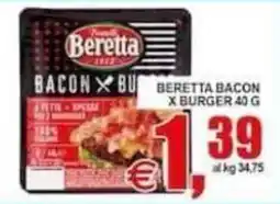 Pewex Beretta bacon x burger offerta