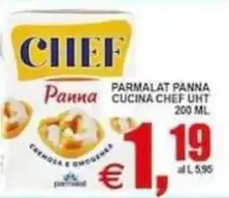Pewex Parmalat Panna Cucina Chef UHT offerta