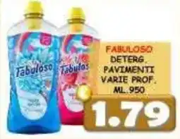 MercADone Fabuloso detergente pavimenti varie prof offerta