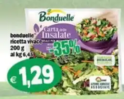 Il Castoro Supermercati Bonduelle Carta delle Insalate offerta