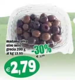 Il Castoro Supermercati madama oliva olive nere grecia offerta