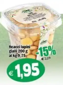 Il Castoro Supermercati ficacci lupini gialli offerta