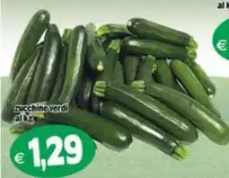 Il Castoro Supermercati Zucchine verdi offerta