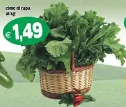 Il Castoro Supermercati Cime di rapa offerta