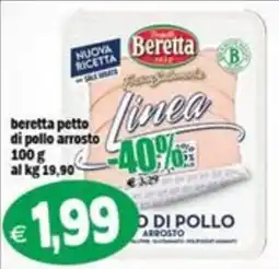 Il Castoro Supermercati Beretta petto di pollo arrosto offerta