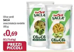 Futura Supermercati Olive verdi SACLA offerta