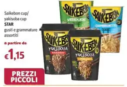 Futura Supermercati Saikebon cup yakisoba offerta