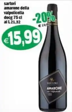 Il Castoro Supermercati Sartori Amarone della Valpolicella offerta