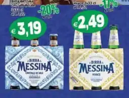Il Castoro Supermercati Birra Messina cristalli di sale offerta