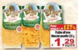 CTS Supermercati Pasta all'uovo Mascarello offerta