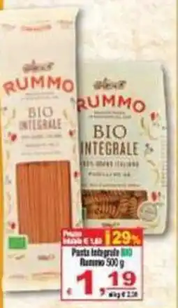 CTS Supermercati Pasta Integrale Bio Rummo offerta