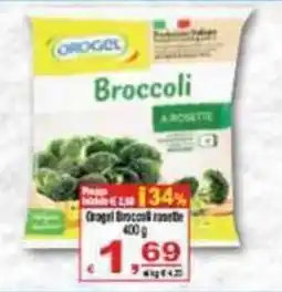 CTS Supermercati Orogel Broccoli rossette offerta