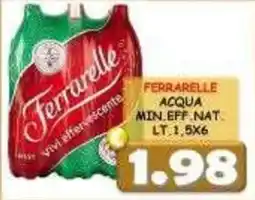 MercADone Ferrarelle acqua minerale effervescente offerta