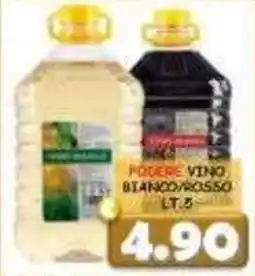 MercADone Podere vino bianco/rosso offerta