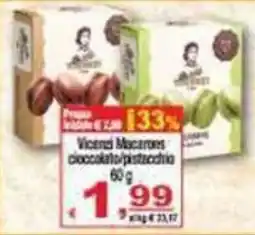 CTS Supermercati Vicenz Macarons cioccolato/pistacchio offerta
