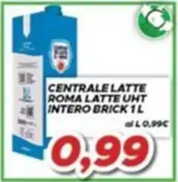 MA Supermercati Centrale Latte Roma Latte UHT Intero offerta