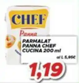 MA Supermercati Parmalat panna chef cucina offerta