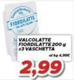 MA Supermercati Valcolatte Fiordilatte offerta