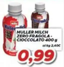 MA Supermercati Muller milch zero fragola cioccolato offerta
