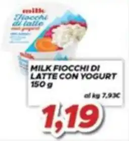 MA Supermercati Milk fiocchi di latte con yogurt offerta