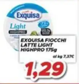 MA Supermercati Exquisa Latte Light Highpro offerta