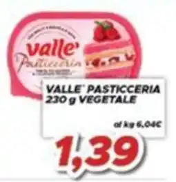 MA Supermercati Valle pasticceria vegetale offerta