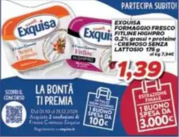 MA Supermercati Formaggio fresco Exquisa offerta