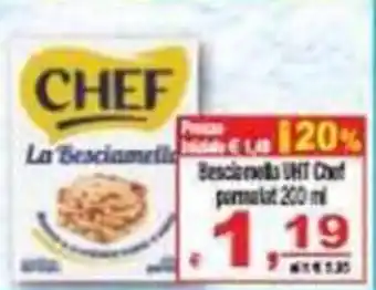 La Besciamella UHT Chef