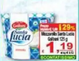 CTS Supermercati Mozzarella Santa Lucia offerta