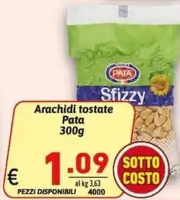 Ipercarni Arachidi tostate Pata offerta