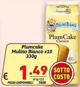 Ipercarni Plumcake Mulino Bianco offerta