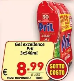 Ipercarni Gel excellence Pril offerta