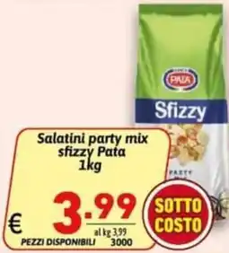Ipercarni Salatini party mix sfizzy Pata offerta