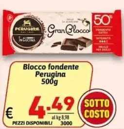 Ipercarni Blocco fondente Perugina offerta