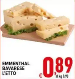 Iper Triscount Emmenthal bavarese offerta