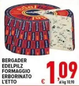 Iper Triscount Bergader edelpilz formaggio erborinato offerta