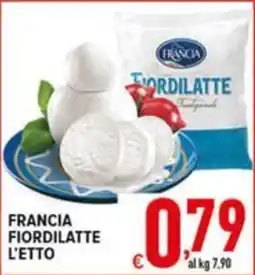 Iper Triscount Francia Fiordilatte offerta