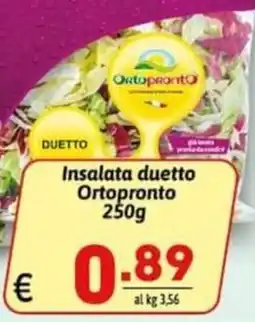 Ipercarni Insalata duetto Ortopronto offerta