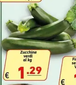 Ipercarni Zucchine verdi offerta
