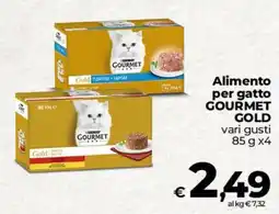 Ipercoop Radenza Alimento per gatto GOURMET GOLD offerta