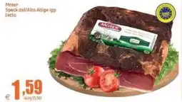 Elite Moser Speck dell'Alto Adige igp offerta
