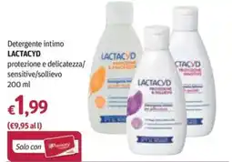 Futura Supermercati Detergente intimo LACTACYD protezione e delicatezza/sensitive/sollievo offerta