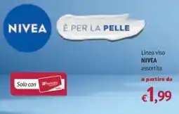 Futura Supermercati Linea viso NIVEA assortita offerta